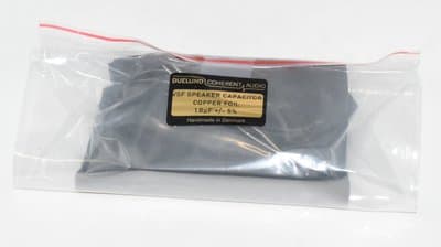 Duelund 1uf Black Series Copper Foil VSF Speaker Capacitor