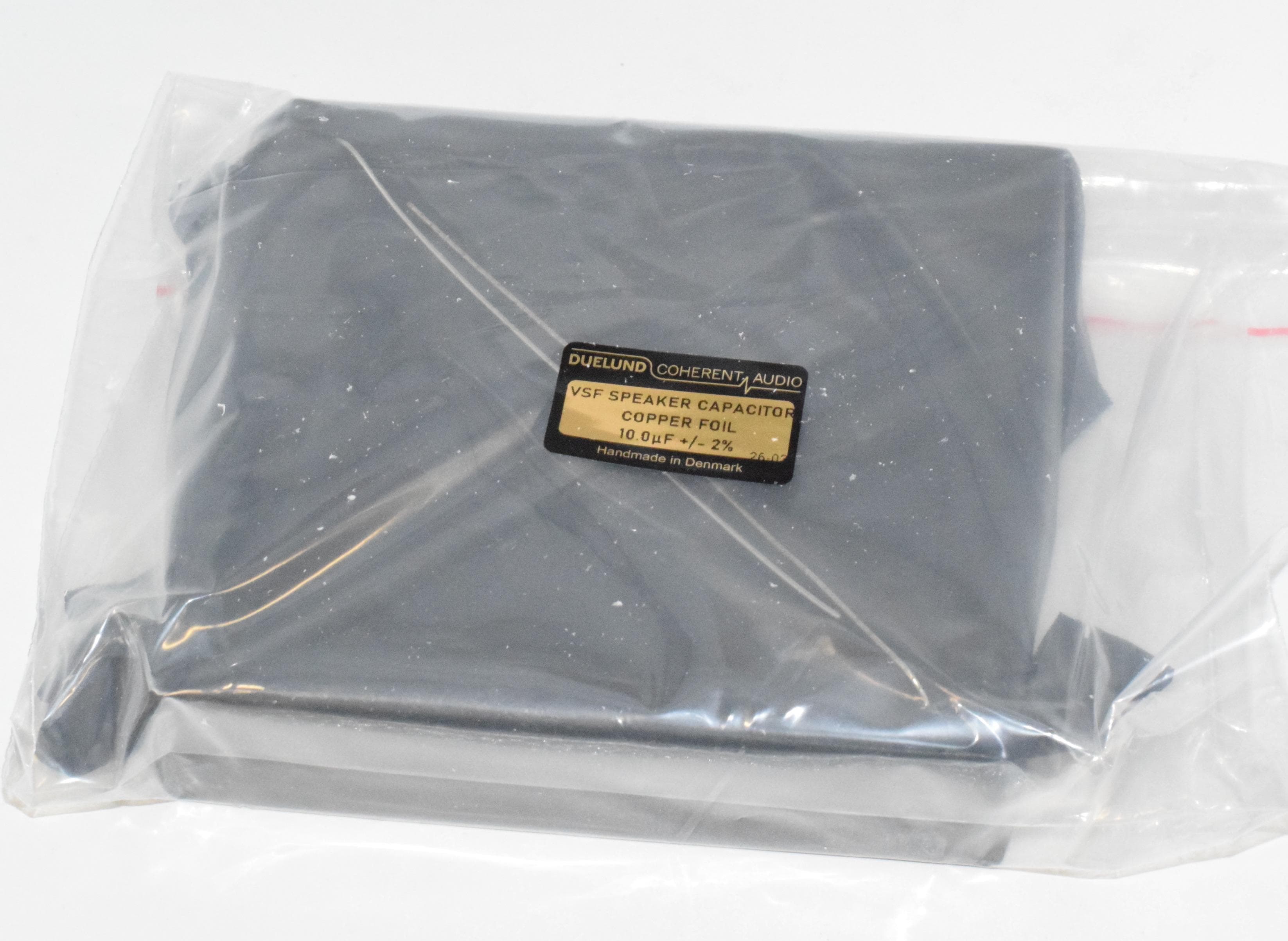 Duelund 10uf Black Series Copper Foil VSF Speaker Capacitor