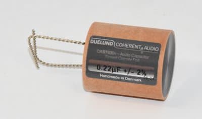 0.22uF CAST 630V Tinned Copper Foil Cu/Sn Audio Capacitor