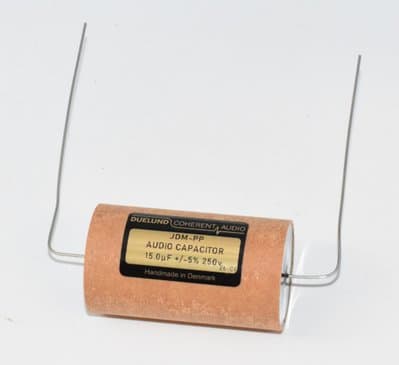 15uF Duelund 250VDC JDM PP Series Metalized Polypropylene Capacitor