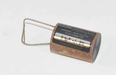 0.1uF CAST 630V Tinned Copper Foil Cu/Sn Audio Capacitor
