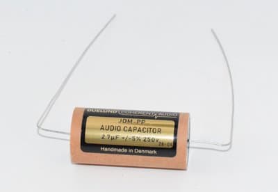2.7uF Duelund 250VDC JDM PP Series Metalized Polypropylene Capacitor