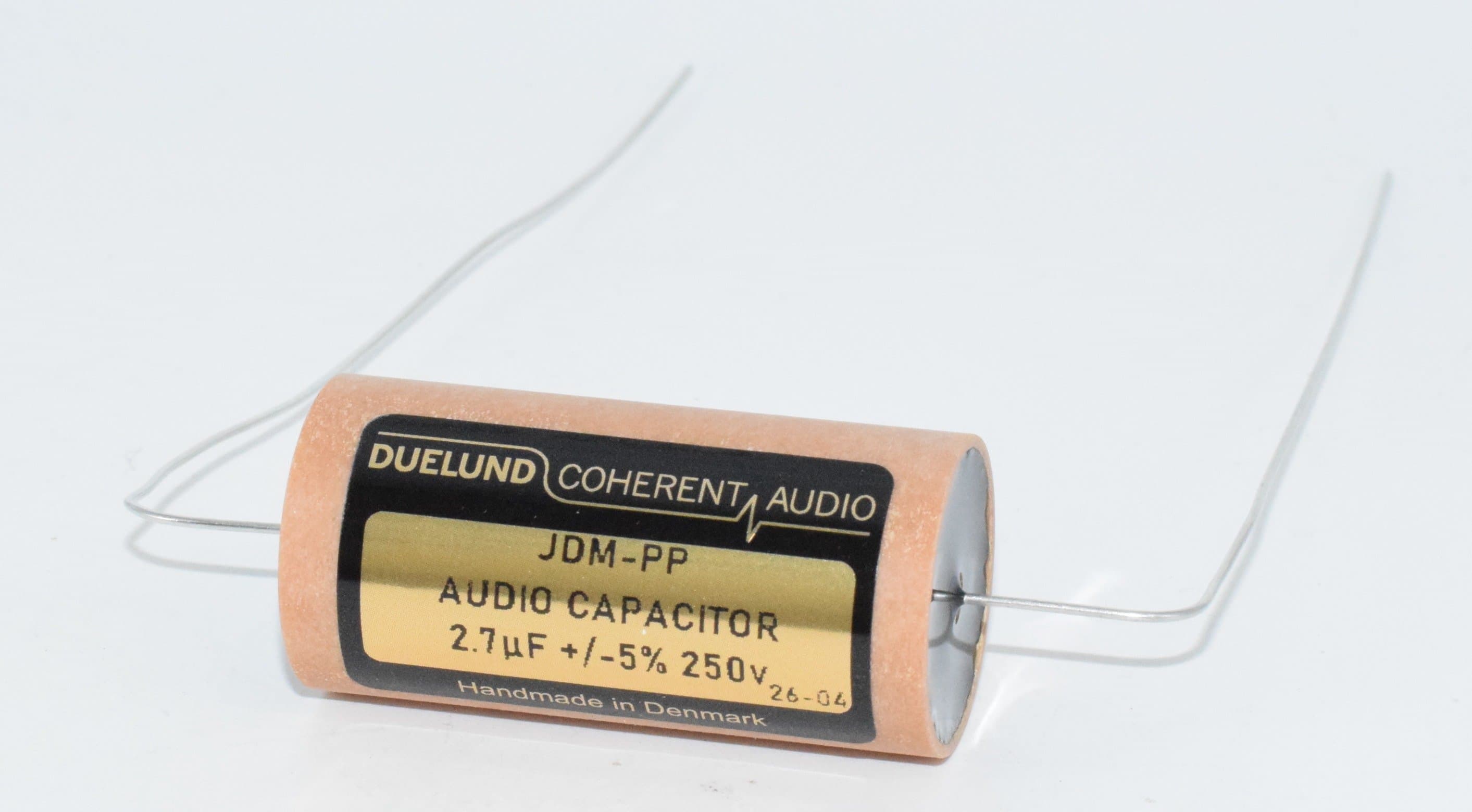 2.7uF Duelund JDM-PP 250V Audio Capacitor