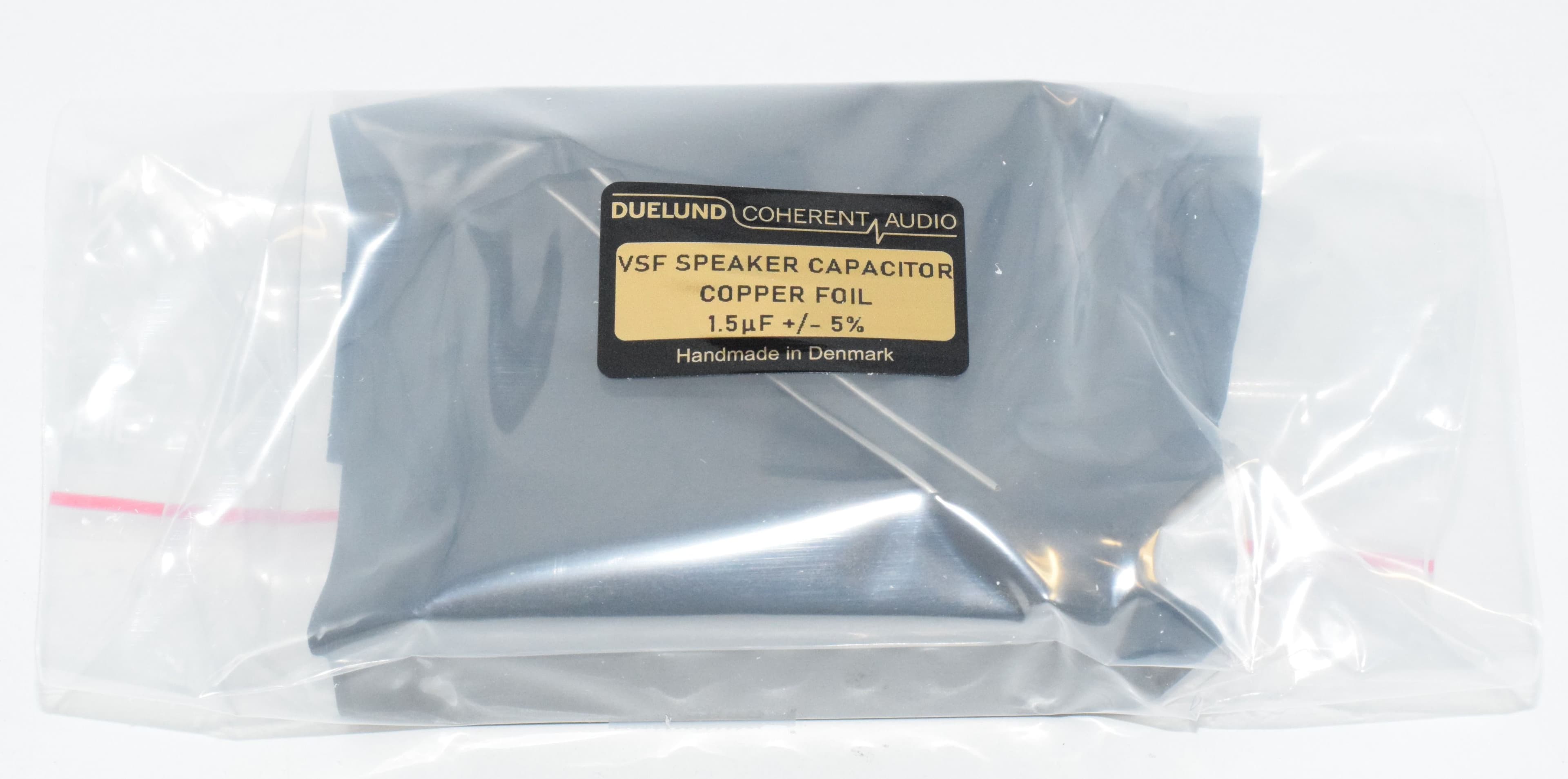 1.5uF Duelund Black Series Copper Foil VSF Speaker Capacitor