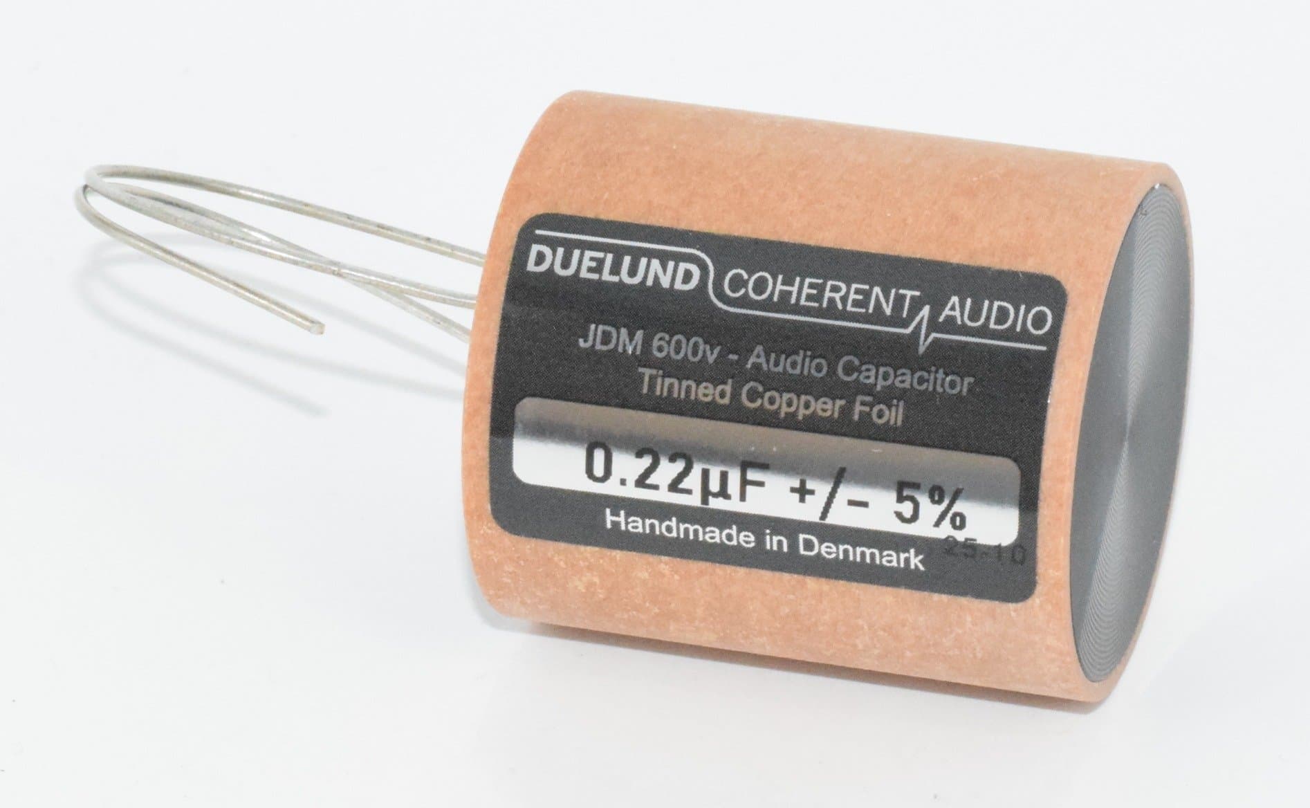 0.22uF Duelund JDM 600V Tinned Copper Foil Audio Capacitor