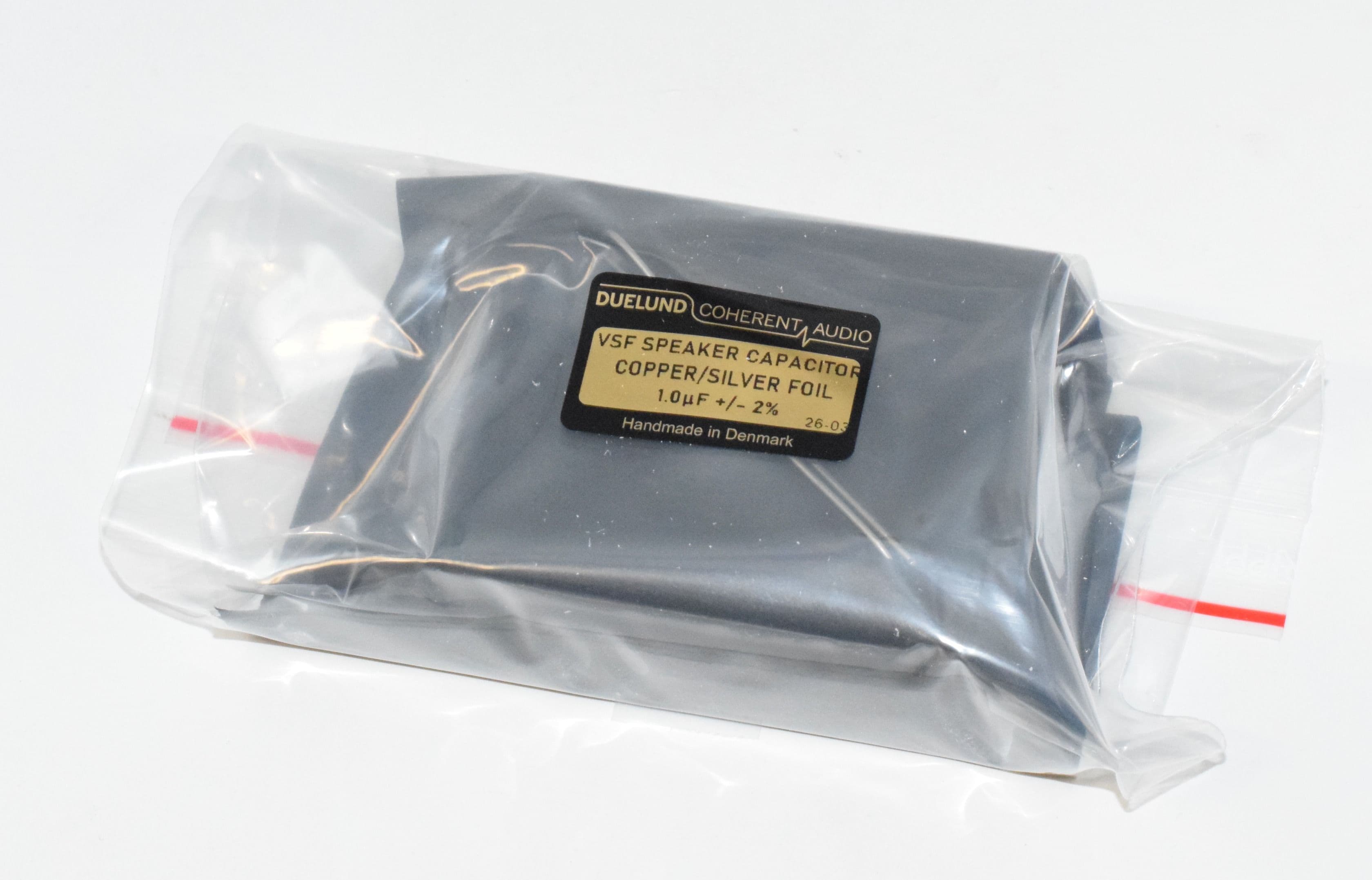 Duelund 1uf Black Series Copper / Silver Foil (Cu/Ag) VSF Speaker Capacitor